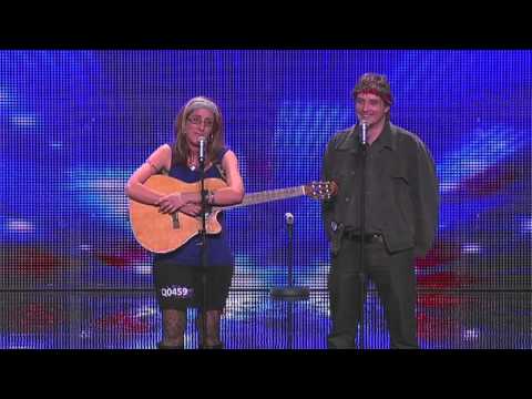 Australia's Got Talent 2013 | Auditions | Misdivine & Yo Bro Hit A Low Note