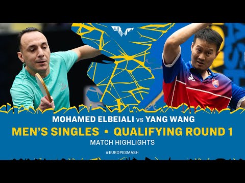 Mohamed Elbeiali vs Yang Wang | MS QR1 | #EuropeSmash 2025