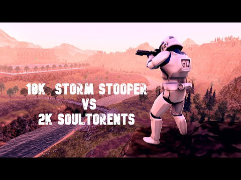 10000 Storm Stopper(Star wars) vs Soul Tyrant UEBS Ultimate Epic Battle Simulator