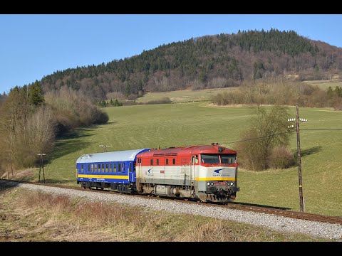 751.195-9 s meracím vlakom na Orave