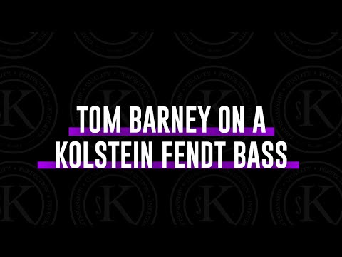 Tom Barney on a Kolstein Fendt Bass - live