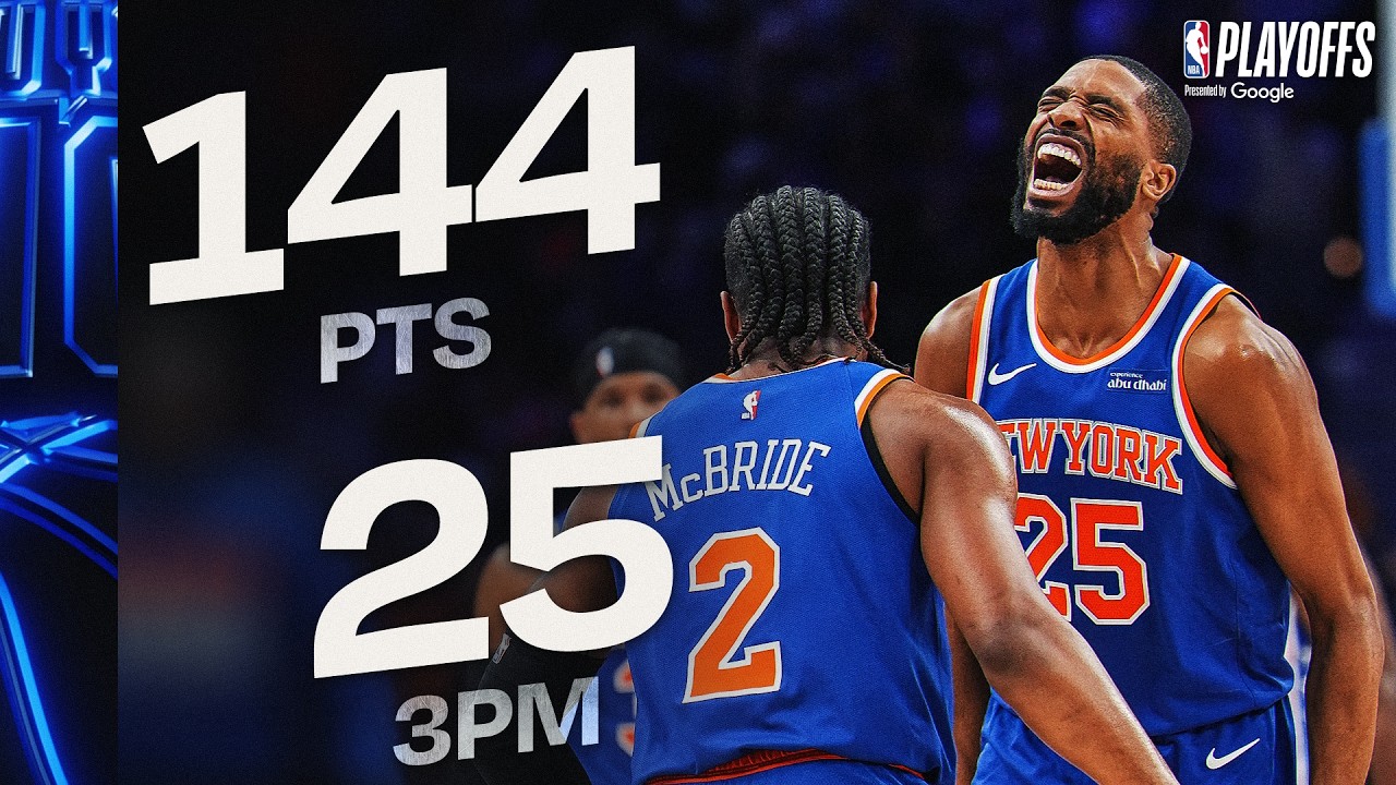 KNICKS HISTORIC Game 4 🤯 144 PTS & 25 THREES TIES NBA PLAYOFF RECORD | May 10, 2026
