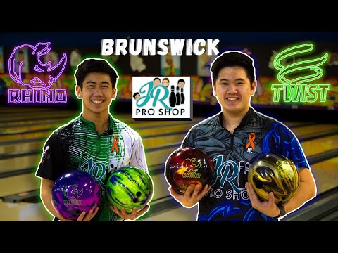 Brunswick Twist vs. Rhino | Die meistverkauften Bowlingkugeln | NICHT NUR FÜR ANFÄNGER??