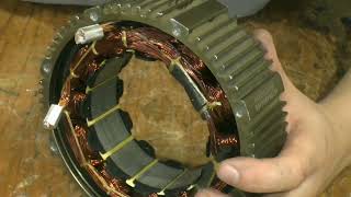 #Surron  ✅перемотка мотора Surron