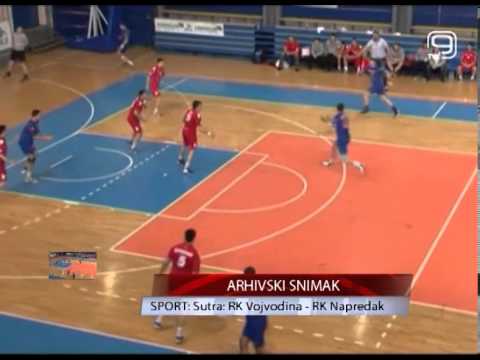 TV KANAL 9, NOVI SAD, Sutra RK Vojvodina - RK Napredak