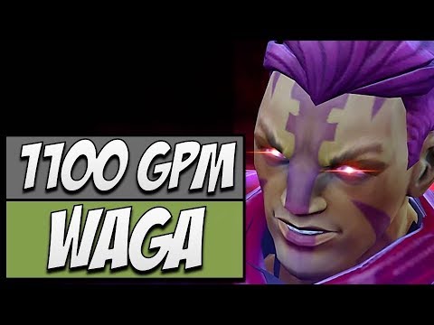 Waga Anti Mage with 1200 GPM | Dota Gameplay