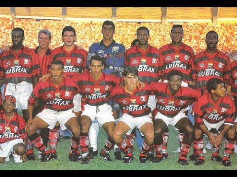 Flamengo Campeão Carioca invicto 1996 - (Romario, Savio, Amoroso, Marques, etc)