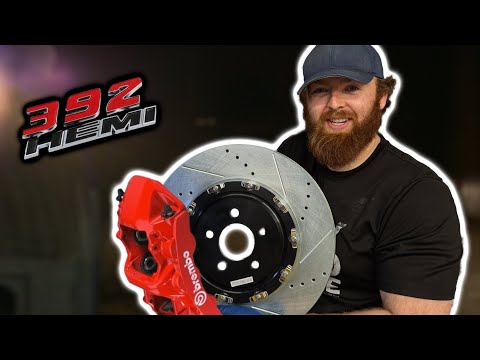 How To Replace and Install 15.30 in. Rotors for 6 Piston Brembos - 2018 Daytona Dodge Charger 392