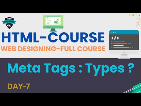 What is Meta Tags Types With Example | Learn Web Designing Full Course From Zero In Hindi