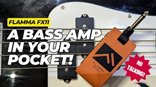 Video thumbnail for FLAMMA FX11 - A Bass Amp in you Pocket! by Yet Another Guitar Channel