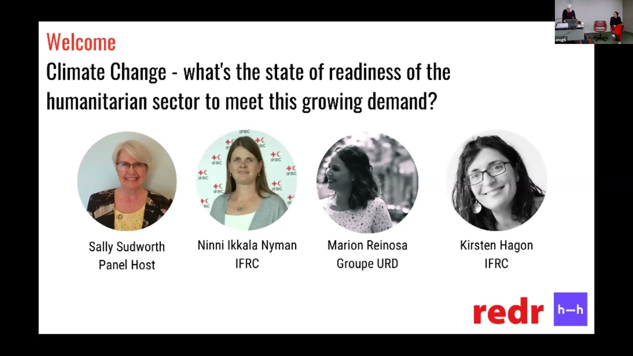 Climate Change: what's the state of readiness of the humanitarian sector to meet growing demand?