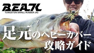 【バス釣り】ヘビーカバーを完全攻略！カバー特化型スモラバ『BEAK / ビーク』の使い方 / 加木屋守