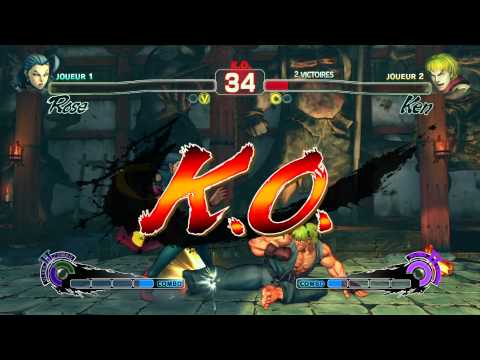USF4 Zaraki (Rose) vs Onizuka (Ken) - Elly Session Demi Finale LB