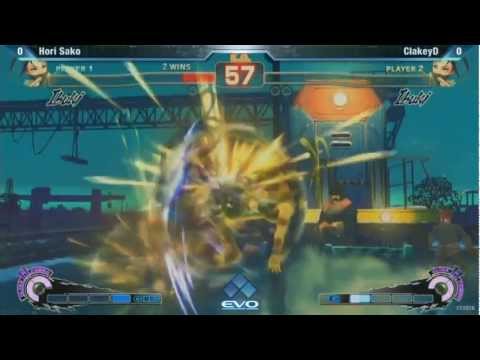 EVO 2K12 SSF4 AE 2012 Sako vs ClakeyD