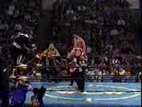 Chris Jericho, Chavo Guerrero,Calo vs La Parka,Konnan, Mr JL