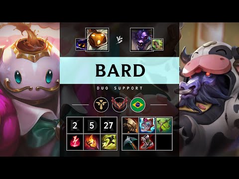 Bard Support vs Alistar - BR Grandmaster Patch 25.10