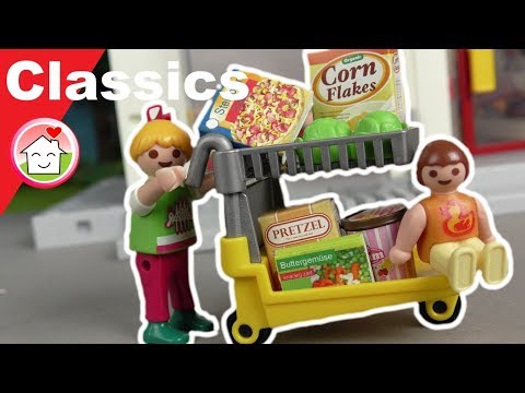Playmobil Einkaufen Mega Pack - Geschichten von Familie Hauser - deutsch