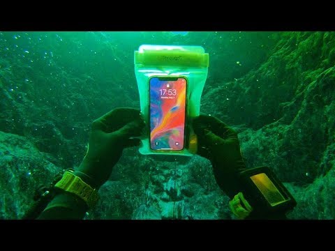 Found a Working iPhone X Underwater in the River! (Returned Lost iPhone to Owner)