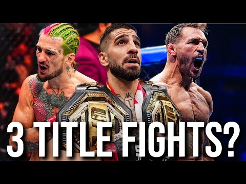 The UFC White House Card Should Look Like This