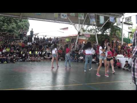 MUEVETE DURO.. coreografia presentacion en el colee..