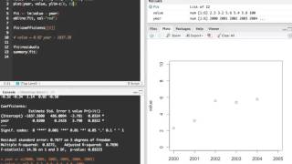 R 프로그램 31 선형모델 linear model