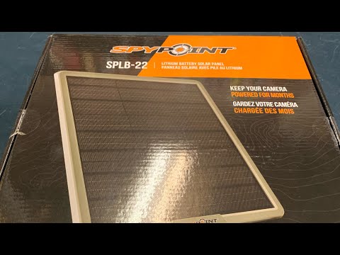 Spypoint solar panel 2 week review
