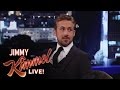 Ryan Gosling on Jimmy Kimmel Live PART 2