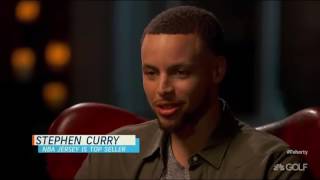 Stephen Curry on Feherty discussing his dominance