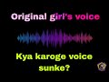 Kya Karoge Voice Sunke Girl S Voice Effect Cutegirlvoiceeffect Girlvoiceprank Youtube