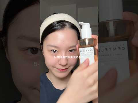 5-step centella skincare 🌿
