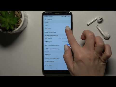 How to Turn On/Off Silent Mode on HUAWEI HONOR 7X - Sound and Vibrations Settings