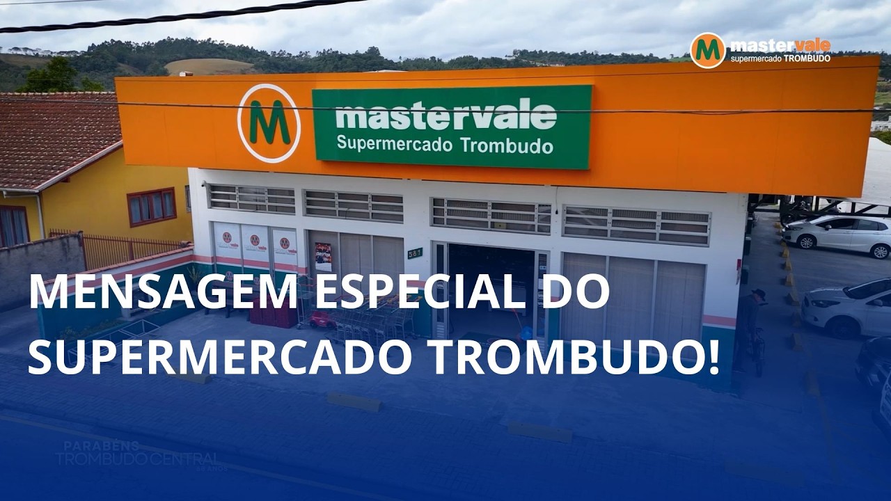 Mensagem especial do Supermercado Trombudo! 