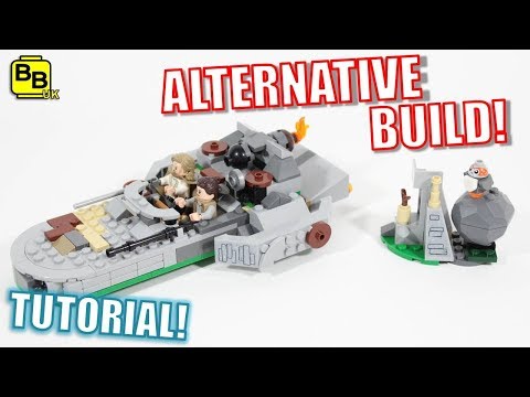 LEGO STAR WARS 75200 ALTERNATIVE BUILD REY'S SURF SPEEDER! Video