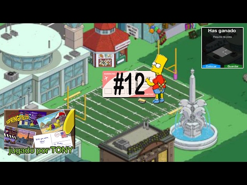 Los Simpson Springfield "Destino Spfld, Cap. 12 - La Fuente francesa y el Centro al 5" por Tony