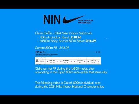 Claire Griffin - 2024 Nike Indoor National Championships