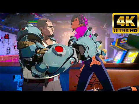 Dispatch Superhero Bar Fight Scene (2025)