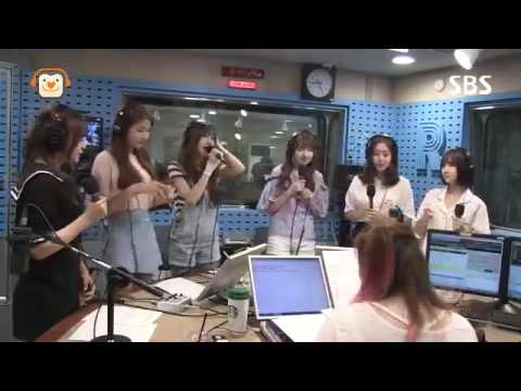 160808 GFRIEND Navillera @ Lee Guk Joo's Young Street Power FM Live