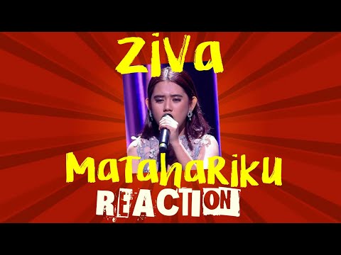 Ziva - Matahariku (Agnes Monica) | REACTION