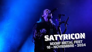 SATYRICON "Deep Calleth Upon Deep" Live MXMF Metal Festival. México 2024.