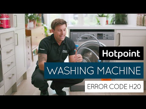 YouTube video about: What does h20 mean on washing machine?
