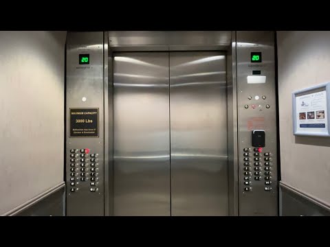 BUSY and GLITCHY Otis Traction Elevators | Doubletree hotel | Bloomington MN