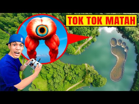 MY DRONE FILMED HUNTRIX ESCAPING FROM TOK TOK MATAH in REAL LIFE at 3AM! 😱 (FULL MOVIE)