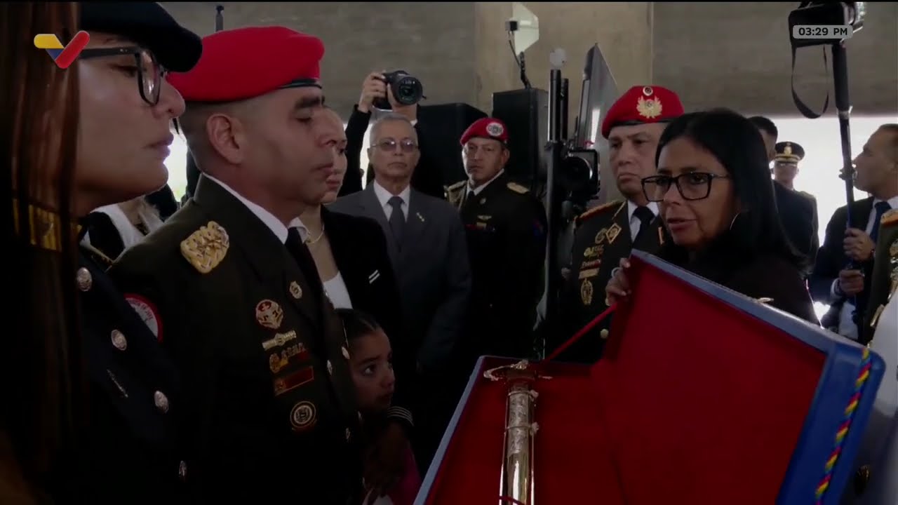 Sepelio del coronel Helmer Prato Veloz, herido durante bombardeo del 3 de enero a Venezuela