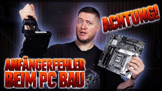 ACHTUNG! Diese ANFÄNGERFEHLER beim PC-BAU solltest du UNBEDINGT VERMEIDEN!