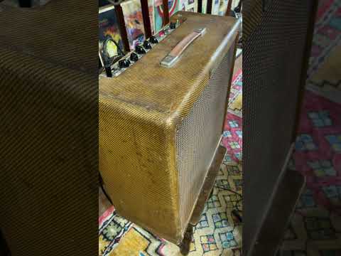 1957 Fender Bassman 5E6 40w 4x10" Tube Amp Combo (VIDEO! Bill Carruth Work, Ready to Go) image 22