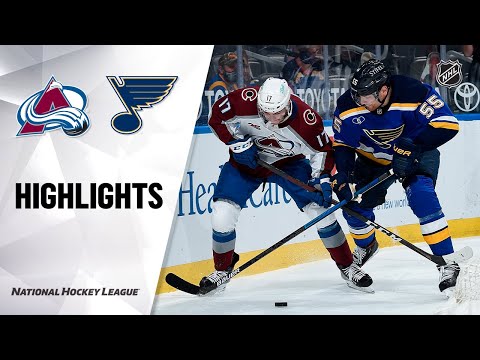 Avalanche @ Blues 4/22/21 | NHL Highlights