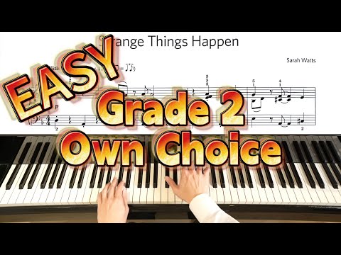 ABRSM Encore Book 1 Strange Things Happen - Sarah Watts (Own Choice)