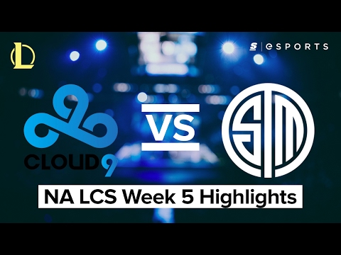 HIGHLIGHTS: Cloud9 vs. Team SoloMid (2017 NA LCS Spring)