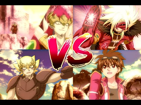 Spectra and Dan vs Sid and Gill || AMV - Bakugan (Fanmade)