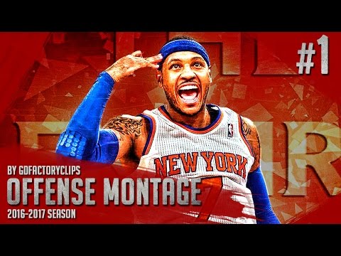 Carmelo Anthony Offense Highlights Montage 2015/2016 (Part 1) - GodMelo Mode!